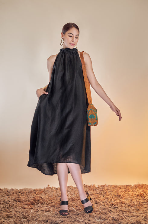 Midi Linen Dress